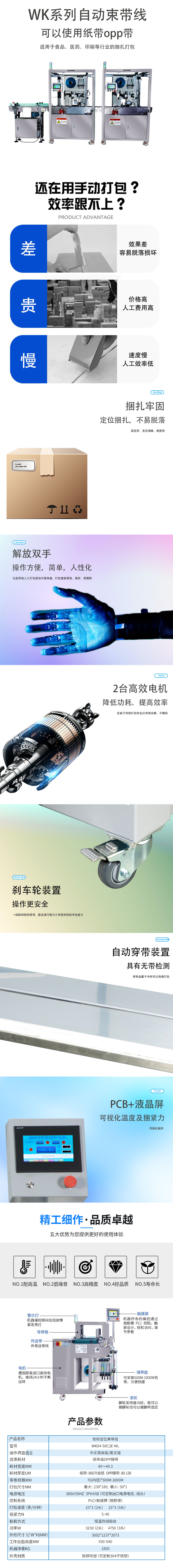 色標(biāo)定位束帶機WK04-50C2E-ML